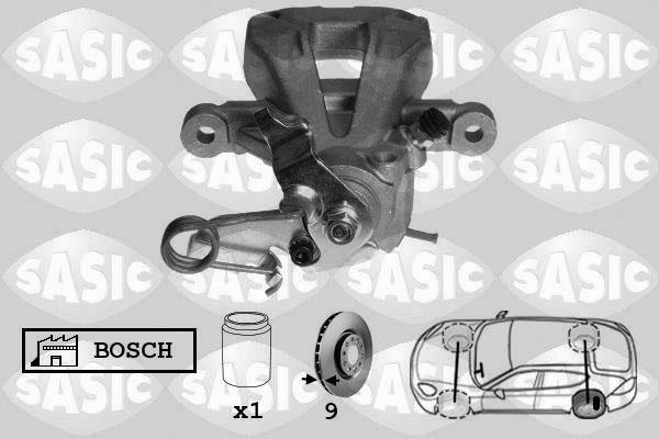 Sasic 6500036 - Тормозной суппорт autospares.lv