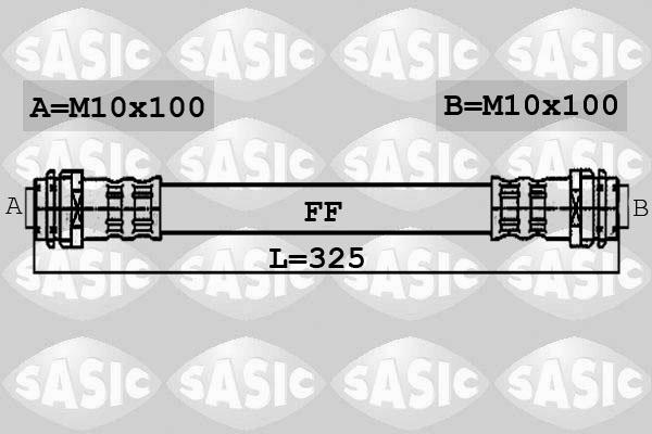 Sasic 6606085 - Тормозной шланг autospares.lv