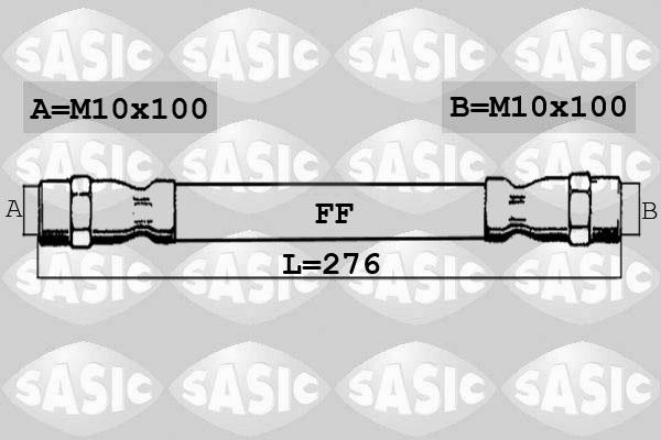 Sasic 6606145 - Тормозной шланг autospares.lv