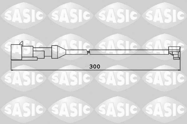 Sasic 6236004 - Сигнализатор, износ тормозных колодок autospares.lv