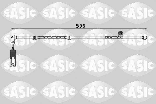 Sasic 6236005 - Сигнализатор, износ тормозных колодок autospares.lv