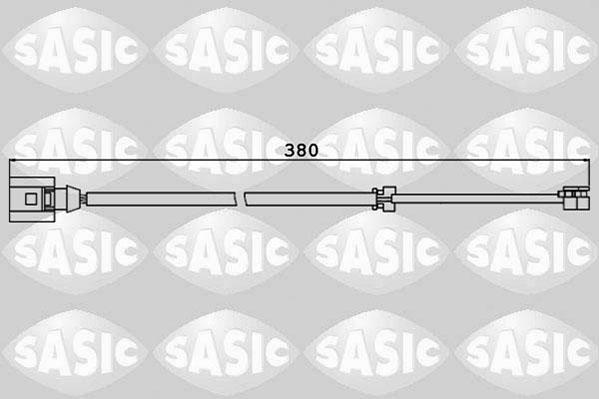 Sasic 6236039 - Сигнализатор, износ тормозных колодок autospares.lv