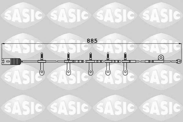 Sasic 6236034 - Сигнализатор, износ тормозных колодок autospares.lv