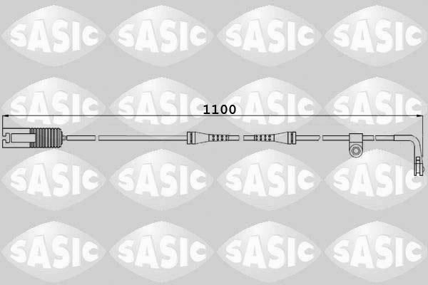 Sasic 6236035 - Сигнализатор, износ тормозных колодок autospares.lv