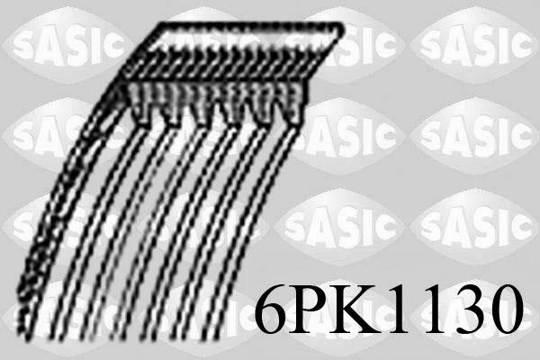 Sasic 6PK1130 - Поликлиновой ремень autospares.lv
