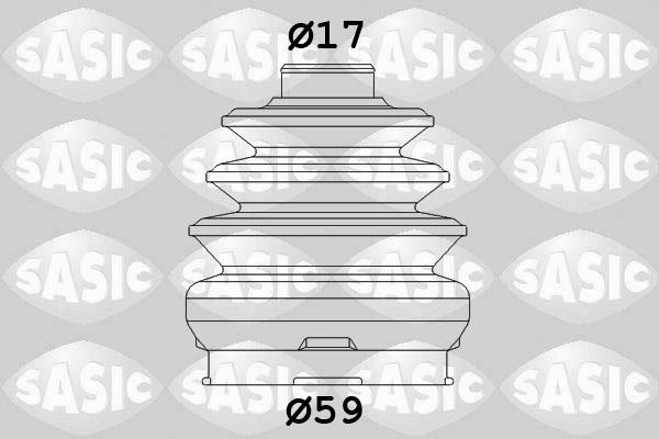 Sasic 1906089 - Пыльник, приводной вал autospares.lv