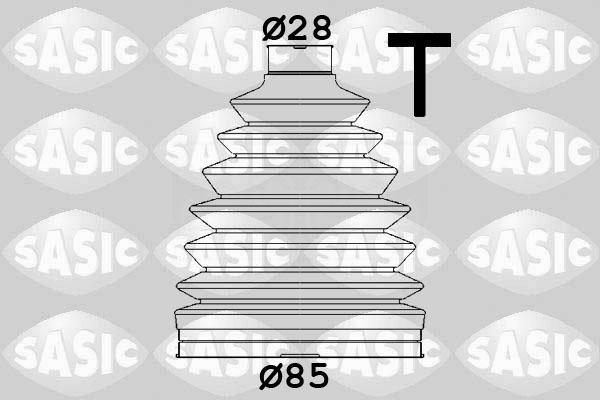 Sasic 1906151 - Пыльник, приводной вал autospares.lv