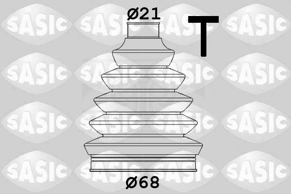 Sasic 1906165 - Пыльник, приводной вал autospares.lv