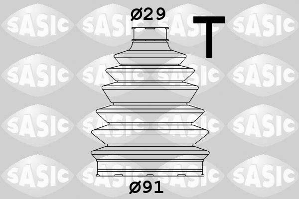 Sasic 1900007 - Пыльник, приводной вал autospares.lv