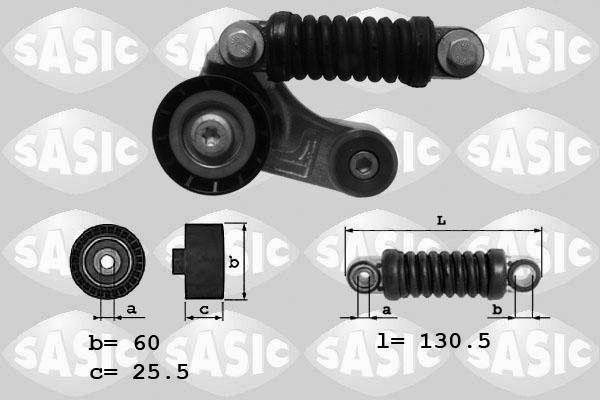 Sasic 1624048 - Натяжитель, поликлиновый ремень autospares.lv