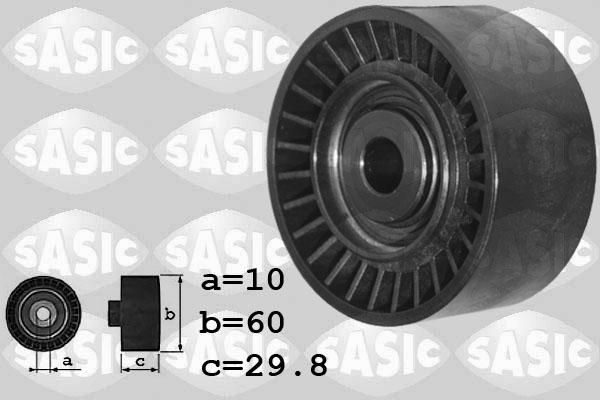 Sasic 1624063 - Ролик, поликлиновый ремень autospares.lv