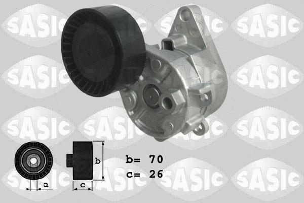 Sasic 1626051 - Натяжитель, поликлиновый ремень autospares.lv