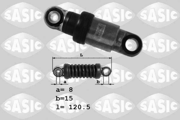 Sasic 1626052 - Натяжитель, поликлиновый ремень autospares.lv