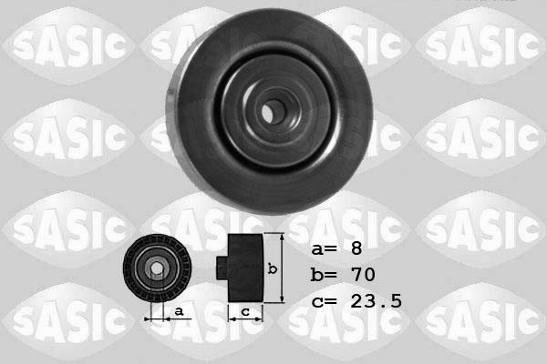 Sasic 1626068 - Ролик, поликлиновый ремень autospares.lv