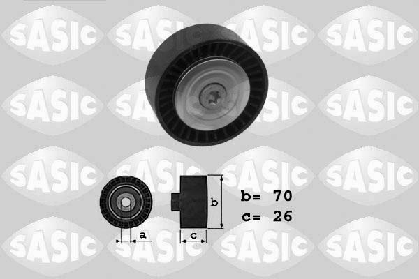 Sasic 1626013 - Ролик, поликлиновый ремень autospares.lv