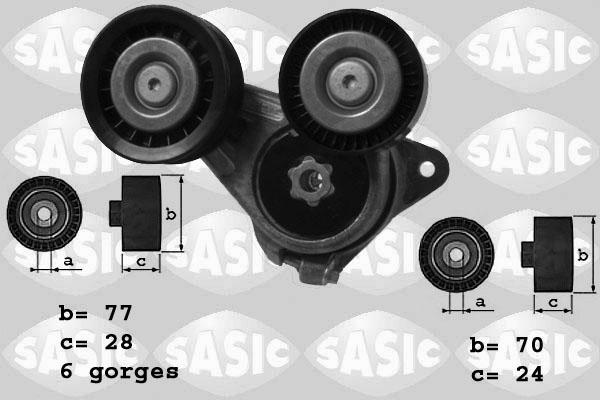 Sasic 1626083 - Натяжитель, поликлиновый ремень autospares.lv