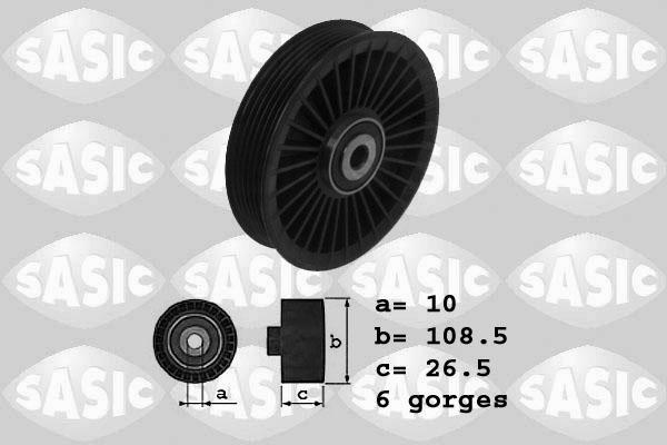 Sasic 1626144 - Ролик, поликлиновый ремень autospares.lv