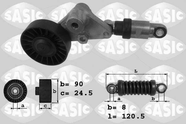 Sasic 1626154 - Натяжитель, поликлиновый ремень autospares.lv