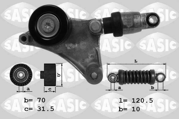 Sasic 1626165 - Натяжитель, поликлиновый ремень autospares.lv