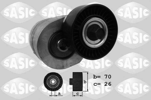 Sasic 1626100 - Натяжитель, поликлиновый ремень autospares.lv