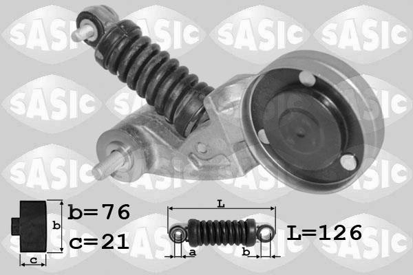 Sasic 1626201 - Натяжитель, поликлиновый ремень autospares.lv