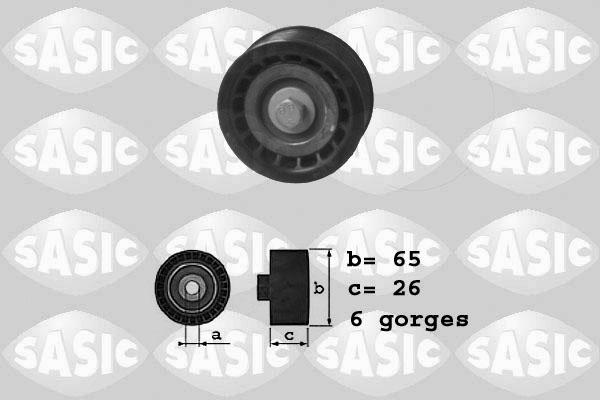 Sasic 1620054 - Ролик, поликлиновый ремень autospares.lv