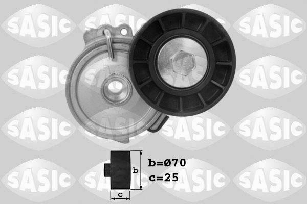 Sasic 1620015 - Натяжитель, поликлиновый ремень autospares.lv