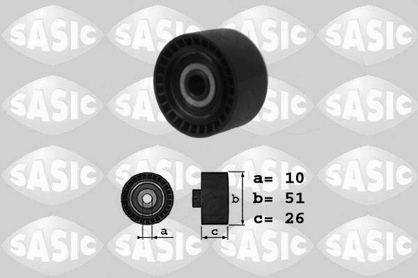 Sasic 1620011 - Ролик, поликлиновый ремень autospares.lv
