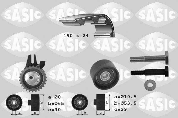 Sasic 1756004 - Комплект зубчатого ремня ГРМ autospares.lv