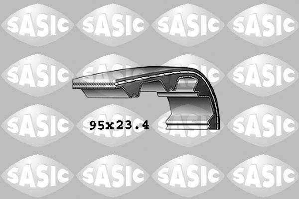 Sasic 1764003 - Зубчатый ремень ГРМ autospares.lv