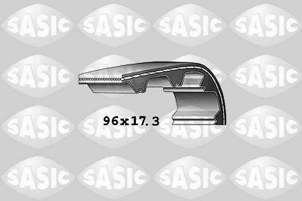 Sasic 1764021 - Зубчатый ремень ГРМ autospares.lv