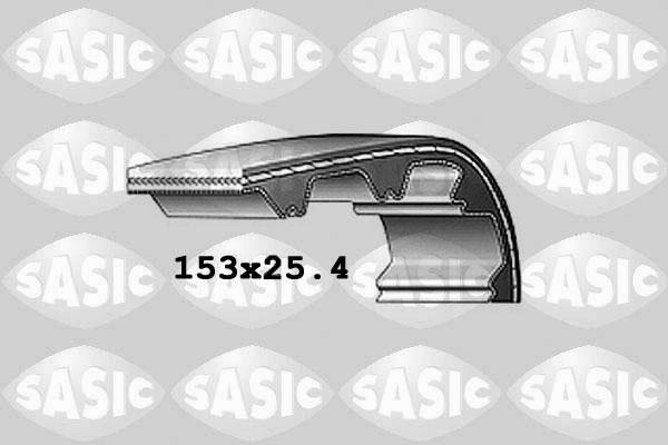 Sasic 1766015 - Зубчатый ремень ГРМ autospares.lv