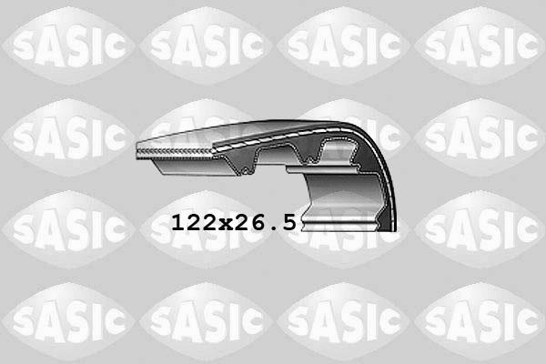 Sasic 1766029 - Зубчатый ремень ГРМ autospares.lv