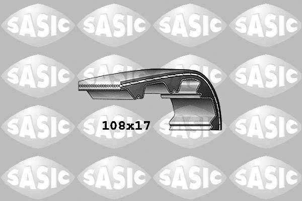 Sasic 1760009 - Зубчатый ремень ГРМ autospares.lv