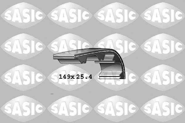 Sasic 1760004 - Зубчатый ремень ГРМ autospares.lv