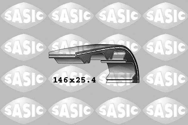 Sasic 1760005 - Зубчатый ремень ГРМ autospares.lv