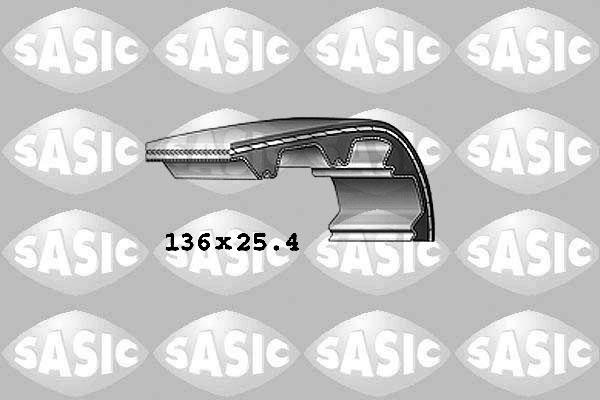 Sasic 1760001 - Зубчатый ремень ГРМ autospares.lv