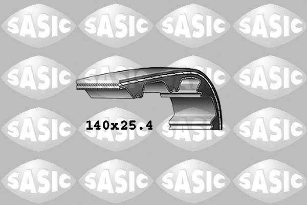 Sasic 1760008 - Зубчатый ремень ГРМ autospares.lv
