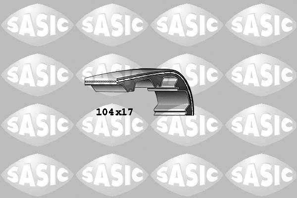 Sasic 1760003 - Зубчатый ремень ГРМ autospares.lv