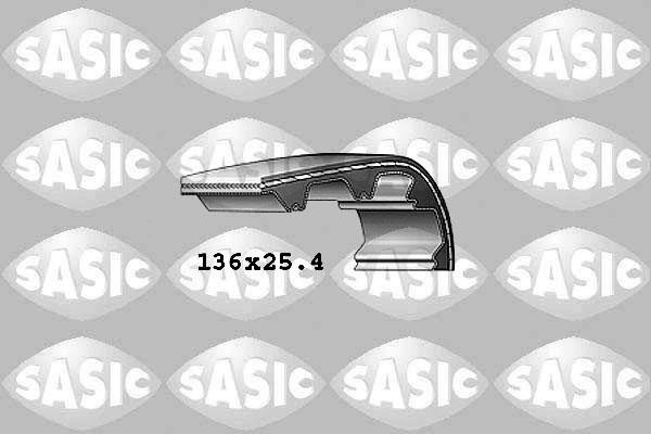 Sasic 1760013 - Зубчатый ремень ГРМ autospares.lv