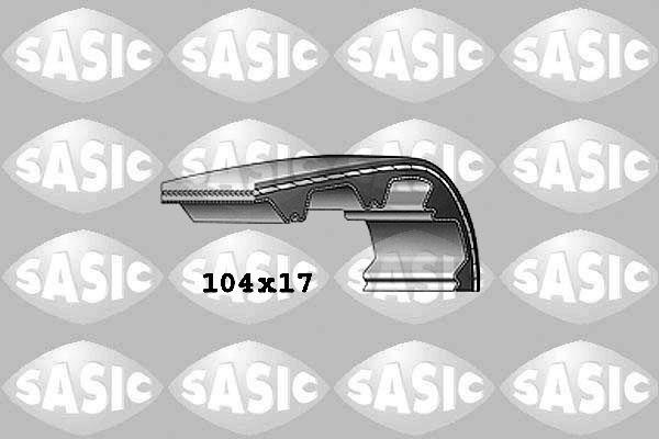 Sasic 1760012 - Зубчатый ремень ГРМ autospares.lv