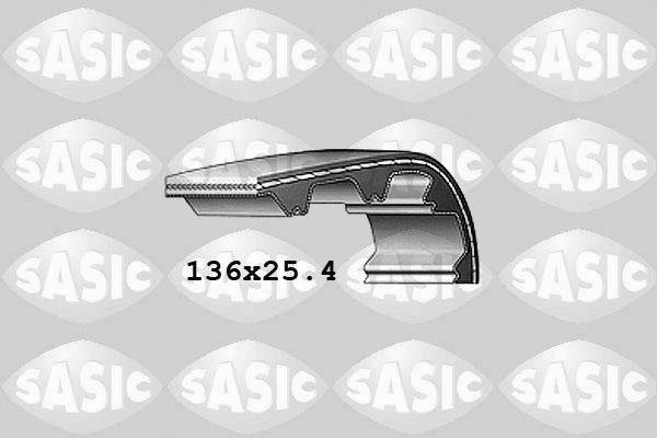 Sasic 1760023 - Зубчатый ремень ГРМ autospares.lv