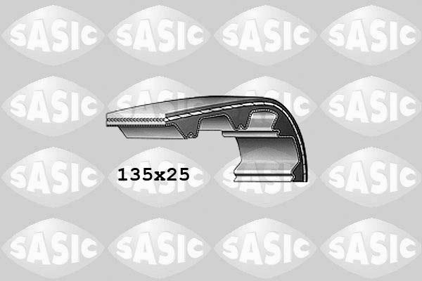 Sasic 1760022 - Зубчатый ремень ГРМ autospares.lv