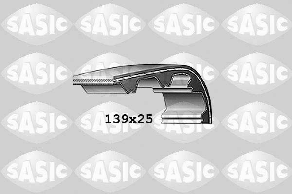 Sasic 1760027 - Зубчатый ремень ГРМ autospares.lv