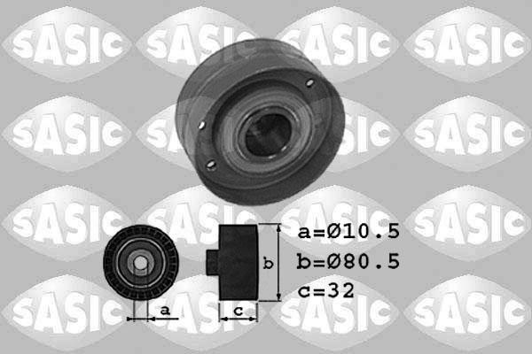 Sasic 1704004 - Направляющий ролик, зубчатый ремень ГРМ autospares.lv