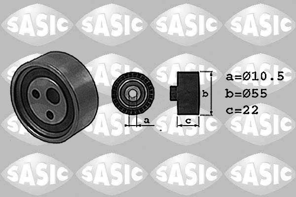 Sasic 1704001 - Натяжной ролик, зубчатый ремень ГРМ autospares.lv
