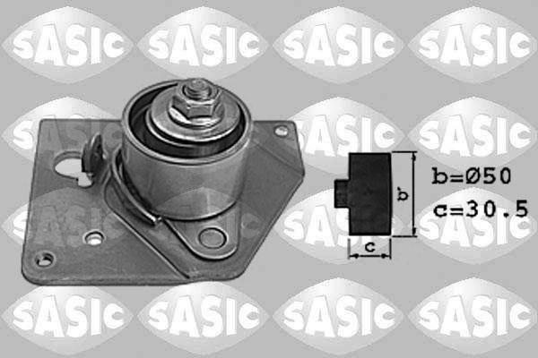 Sasic 1704007 - Натяжной ролик, зубчатый ремень ГРМ autospares.lv