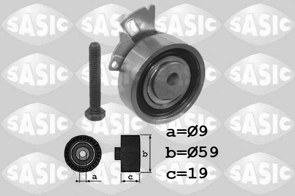 Sasic 1706041 - Натяжной ролик, зубчатый ремень ГРМ autospares.lv