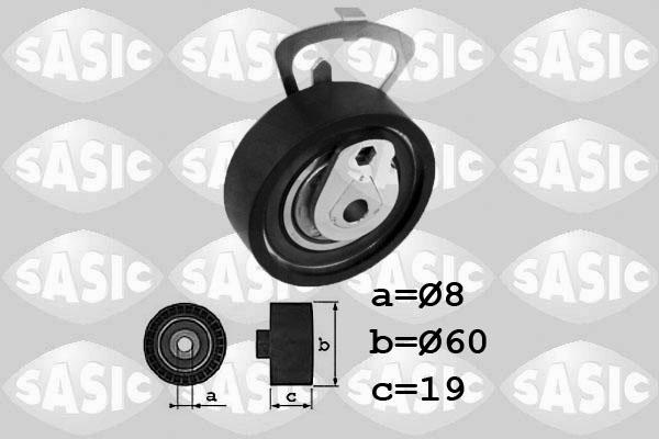 Sasic 1706058 - Натяжной ролик, зубчатый ремень ГРМ autospares.lv