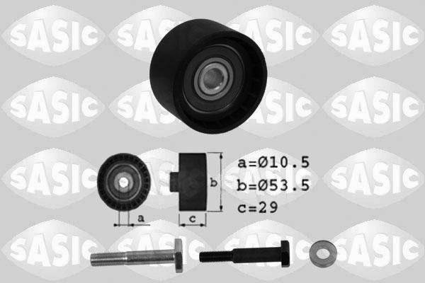 Sasic 1706008 - Направляющий ролик, зубчатый ремень ГРМ autospares.lv